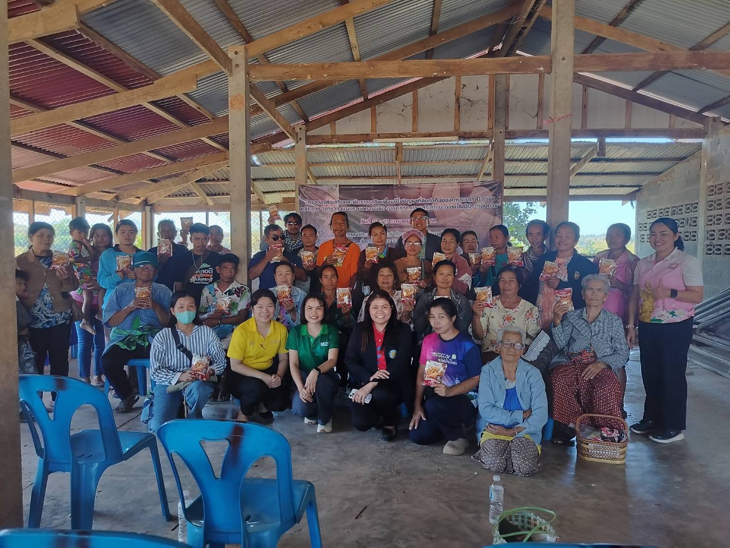 ประมงอุบลฯ บูรณาการปฏิบัติงานโครงการส่งเสริมและพัฒนาอาชีพเพื่อแก้ไขปัญหาที่ดินทำกินของเกษตรกร ปี 2568..คลิก