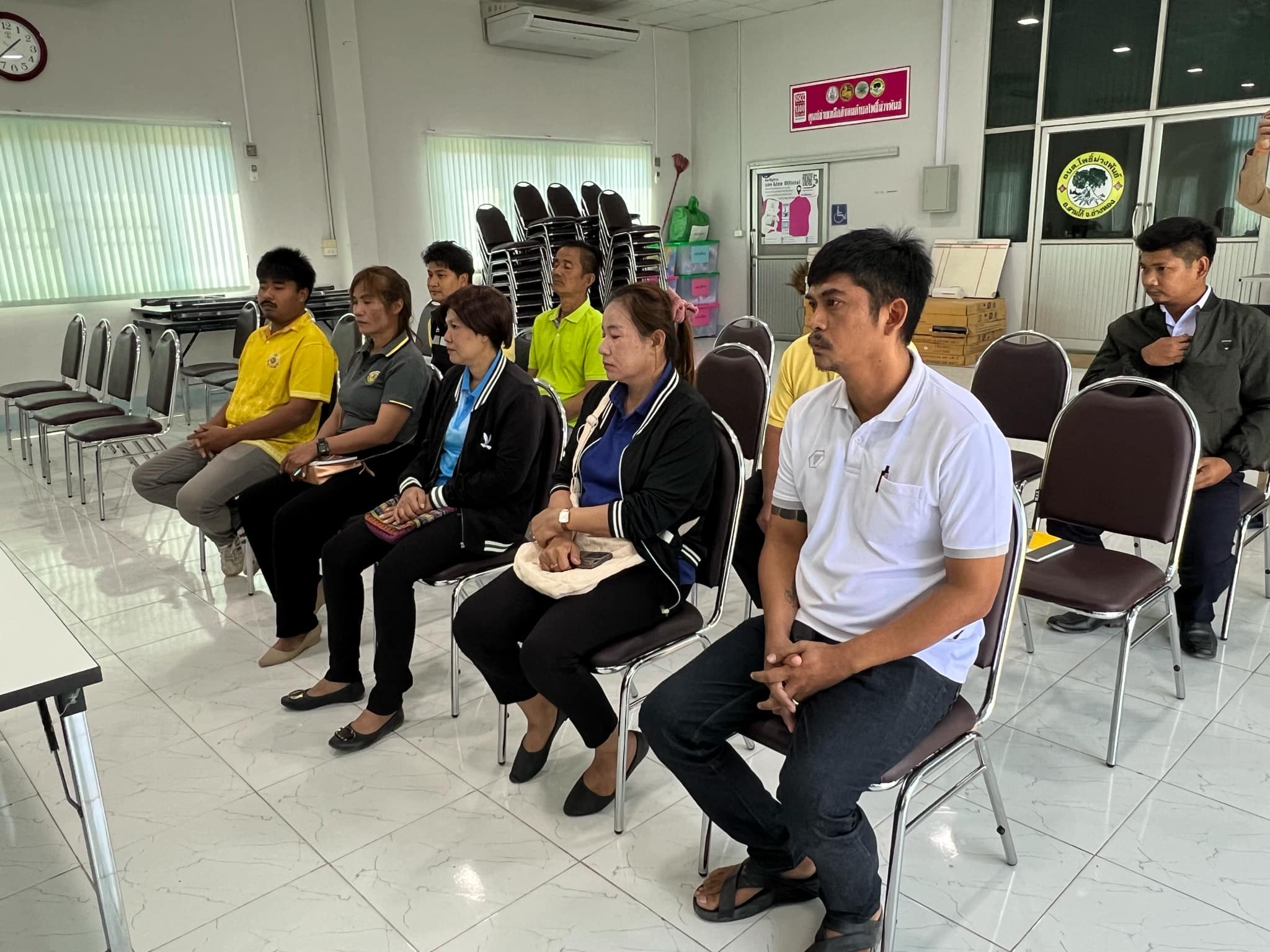 ประชุมชี้แจงโครงการบริหารจัดการทรัพยากรประมง กิจกรรมบริหารจัดการทรัพยากรประมงน้ำจืด ประจำปีงบประมาณ 2568 แหล่งน้ำบึงบ้านเชียง ณ ห้องประชุมองค์การบริหารส่วนตำบลโพธิ์ม่วงพันธ์ อำเภอสามโก้..คลิก