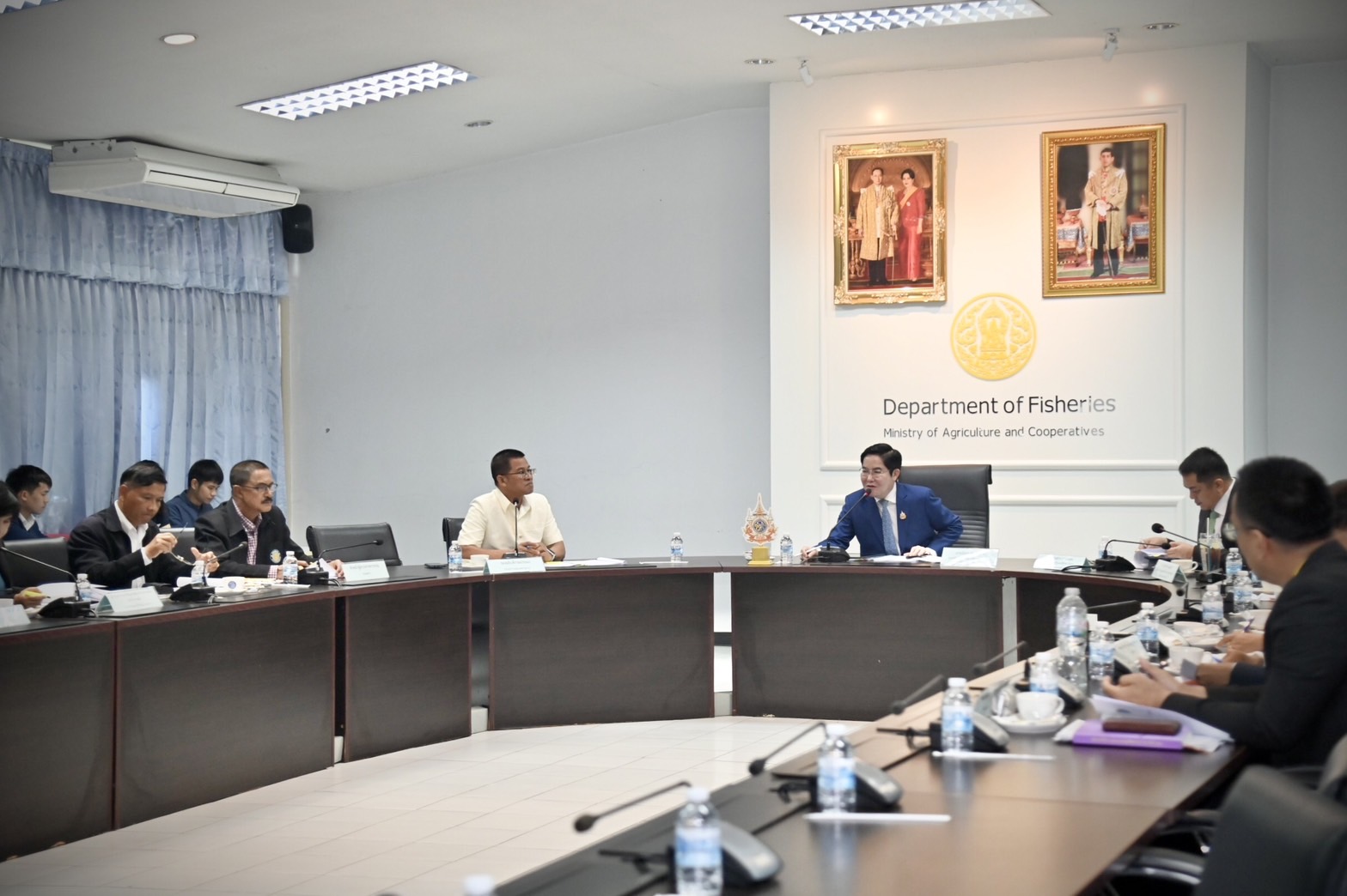 การประชุมคณะกรรมการแก้ไขปัญหาการแพร่ระบาดของปลาหมอคางดำ ครั้งที่ 1/2568..คลิก