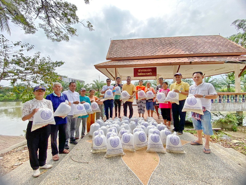 ร่วมปล่อยพันธุ์ปลา ลงสู่คลองวัดเขียนบางแก้ว อ.เขาชัยสน จ.พัทลุง..คลิก