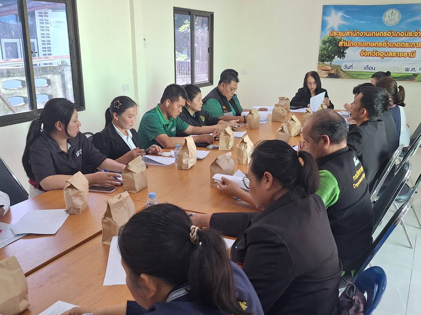 ประอำเภอตระการพืชผล เข้าร่วมประชุมคณะทำงานโครงการขับเคลื่อนการเกษตรระดับหมู่บ้าน ครั้งที่ 1/2568..คลิก