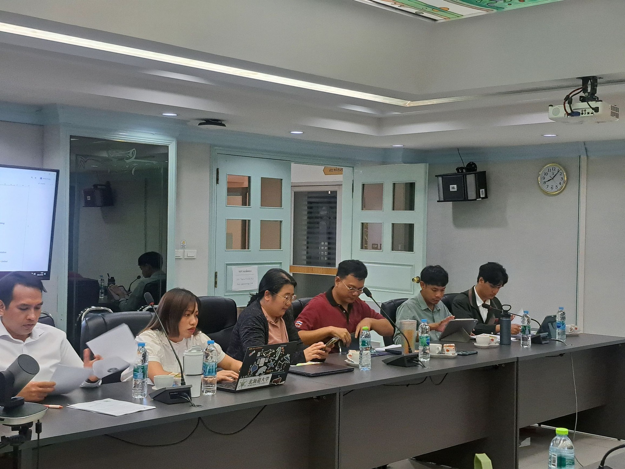วันพุธที่ 29 มกราคม 2568 เวลา 09.30 น การประชุมหารือสำหรับการตอบแบบสอบถามของโครงการจากเขตเศรษฐกิจนิวซีแลนด์