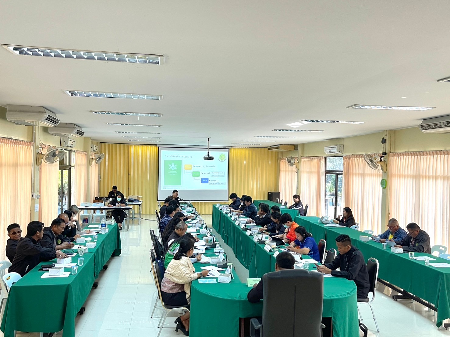 เข้าร่วมประชุมการขับเคลื่อนแผนแม่บทเพื่อพัฒนาเกษตรกรรม ฉบับที่ ๒