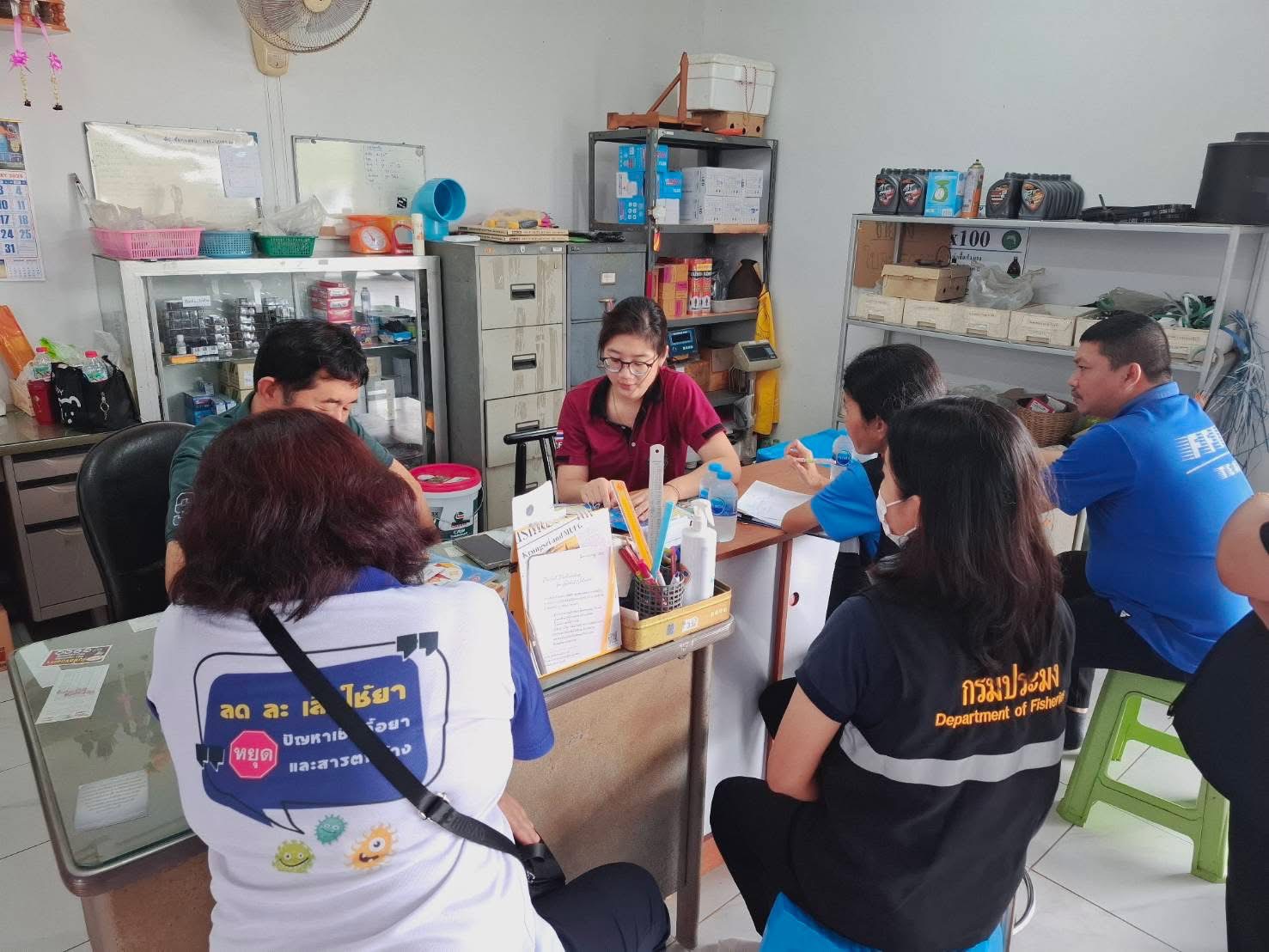 ประชาสัมพันธ์ สร้างการรับรู้ในการเลือกซื้อผลิตภัณฑ์ปัจจัยการผลิตทางการประมงที่ถูกต้องตามกฎหมาย