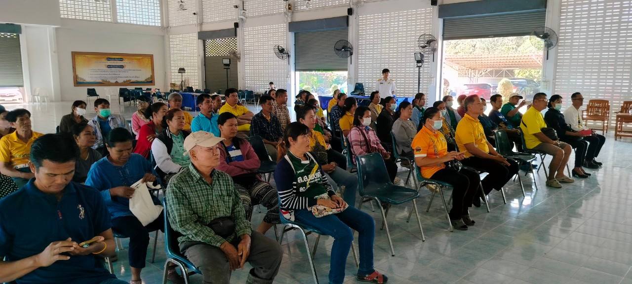 ร่วมประชุมชี้แจงโครงการบริหารจัดการทรัพยากรประมง กิจกรรมบริหารจัดการทรัพยากรประมงน้ำจืด การเพิ่มผลผลิตสัตว์น้ำในแหล่งน้ำชุมชน เพื่อเพิ่มรายได้และลดค่าครองชีพของประชาชน ประจำปีงบประมาณ ๒๕๖๘