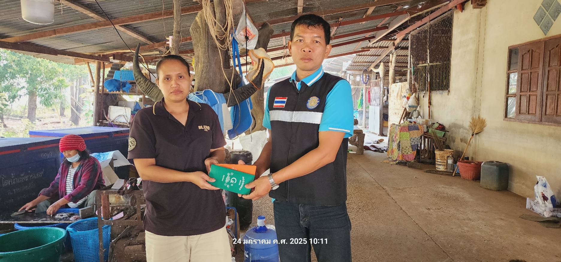 การปฏิบัติงานโครงการการเก็บข้อมูลปริมาณผลจับสัตว์น้ำจากสมุดปูม (Logbook) ชาวประมง ท่าขึ้นปลา ประจำเดือนมกราคม 2568