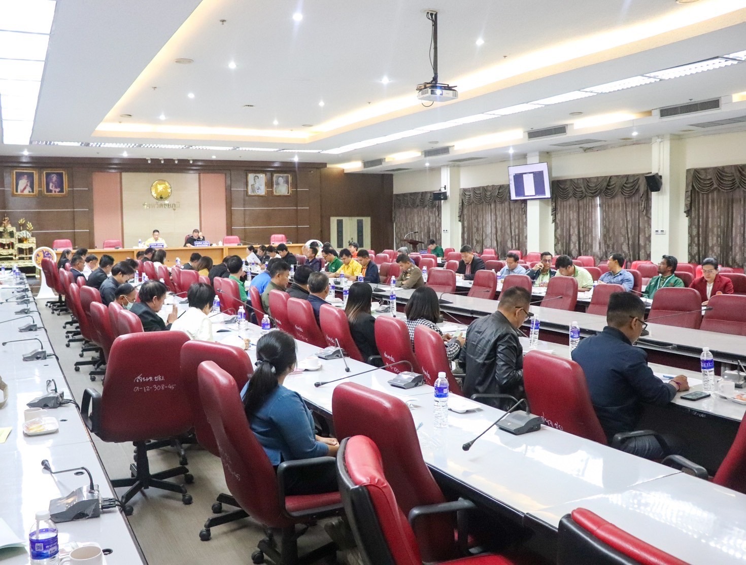 ประชุมคณะกรรมการขับเคลื่อนการวางแผนบูรณาการและสนับสนุนการป้องกันและแก้ไขปัญหาการเผาในพื้นที่เกษตรกรรม จังหวัดชัยภูมิ