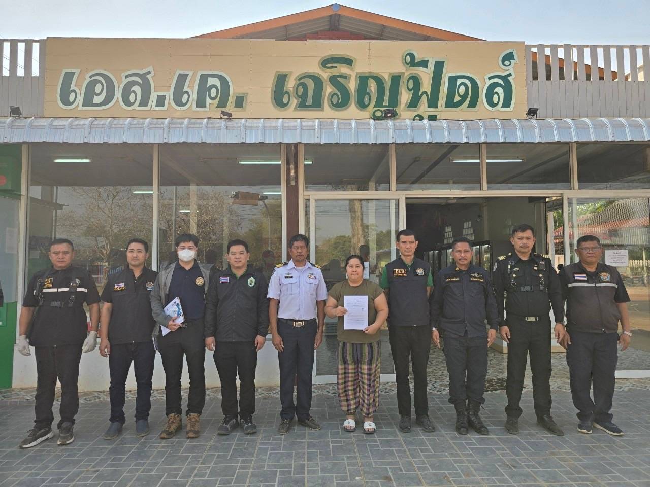 เข้าตรวจห้องเย็นอำเภอตาพระยา และอำเภอโคกสูง