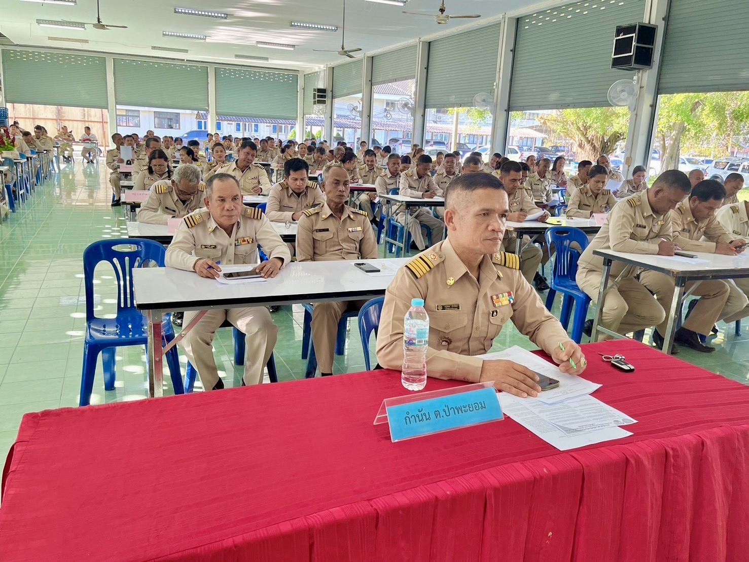 หัวหน้ากลุ่มบริหารจัดการด้านการประมง รักษาราชการแทนประมงจังหวัดพัทลุง พร้อมด้วย เจ้าพนักงานประมงปฎิบัติงาน  รับผิดชอบอำเภอป่าพะยอม และเจ้าหน้าที่หน่วยป้องกัน และปราบปรามประมงน้ำจืดพัทลุง  เข้าร่วมประชุมกำนัน ผู้ใหญ่บ้าน ประจำเดือนกุมภาพันธ์ 2568..คลิก