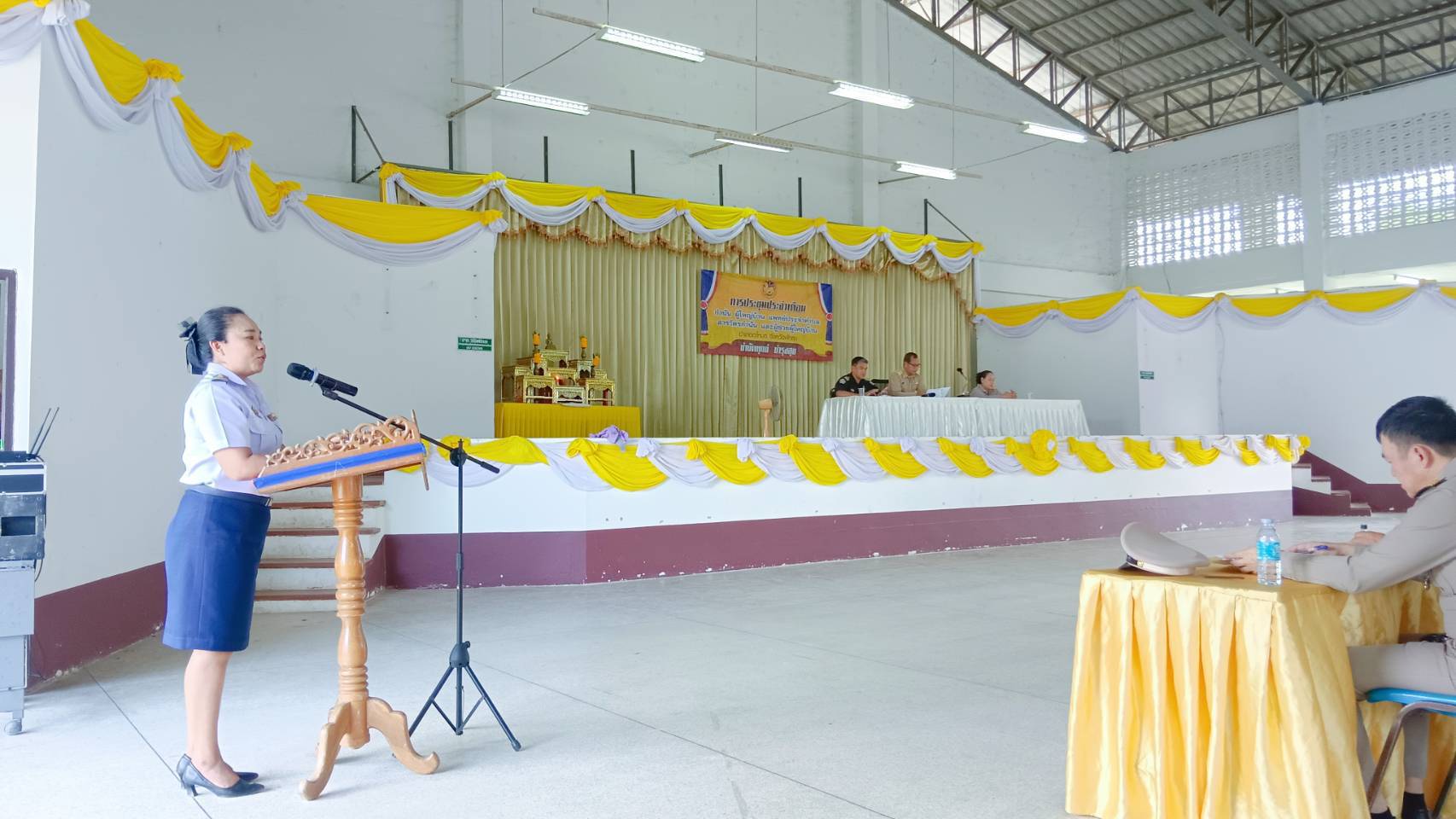ประมงอำเภอตะโหมด ร่วมประชุม กำนัน ผู้ใหญ่บ้าน ประจำเดือนกุมภาพันธ์ 2568..คลิก