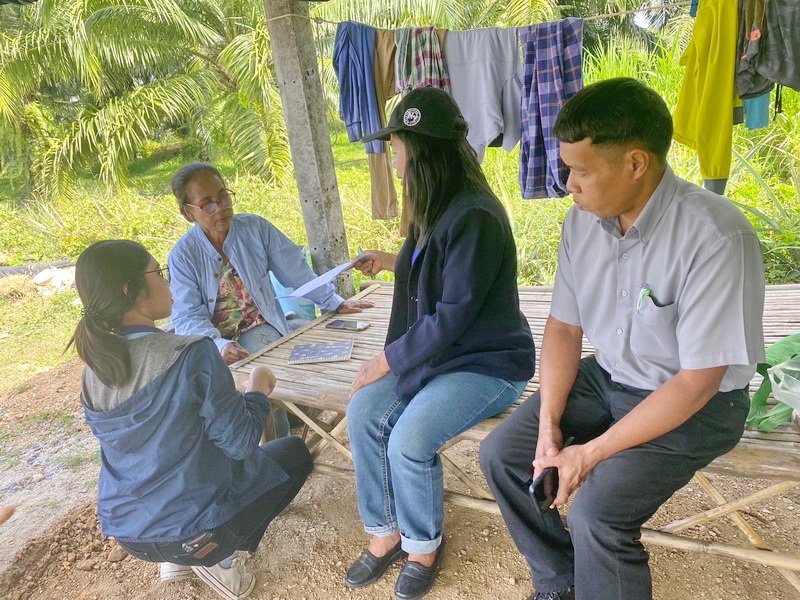 ร่วมตรวจสอบและติดตามฟาร์มโครงการเสริมสภาพคล่องเกษตรกรผู้เลี้ยงกุ้งทะเล