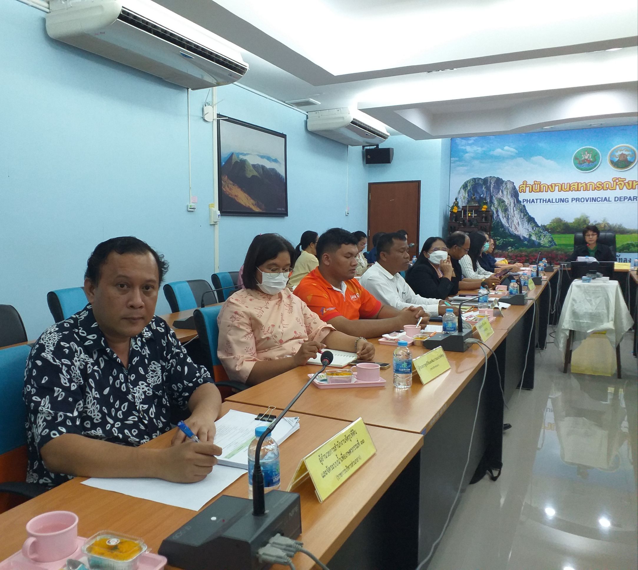ประมงจังหวัดพัทลุง เข้าร่วมประชุมการตรวจราชการของ ผู้ตรวจราชการกระทรวงเกษตรและสหกรณ์ รอบที่ 1  เขตตรวจราชการที่ 5 ประจำปีงบประมาณ พ.ศ.2568  ณ ห้องประชุมสำนักงานสหกรณ์จังหวัดพัทลุง..คลิก