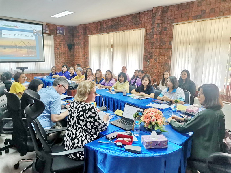 ร่วมต้อนรับคณะผู้ตรวจประเมินจากสหภาพยุโรป
