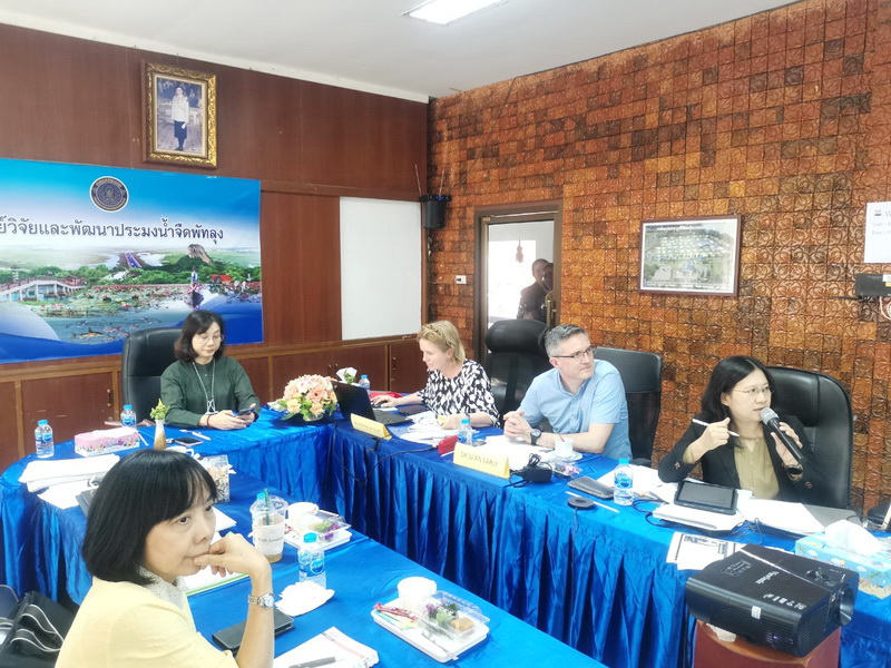ร่วมต้อนรับคณะผู้ตรวจประเมินจากสหภาพยุโรป