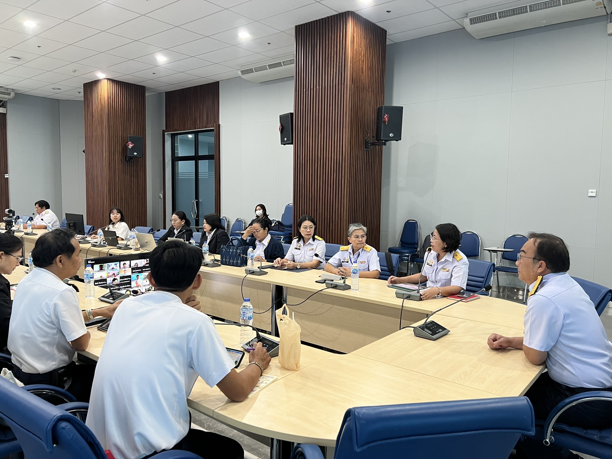 ประชุมชี้แจงการดำเนินงานจัดเก็บข้อมูลและประเมินผลการเพิ่มผลผลิตสัตว์น้ำด้วยวิธีประเมิน Catch per unit of effort (CPUE)