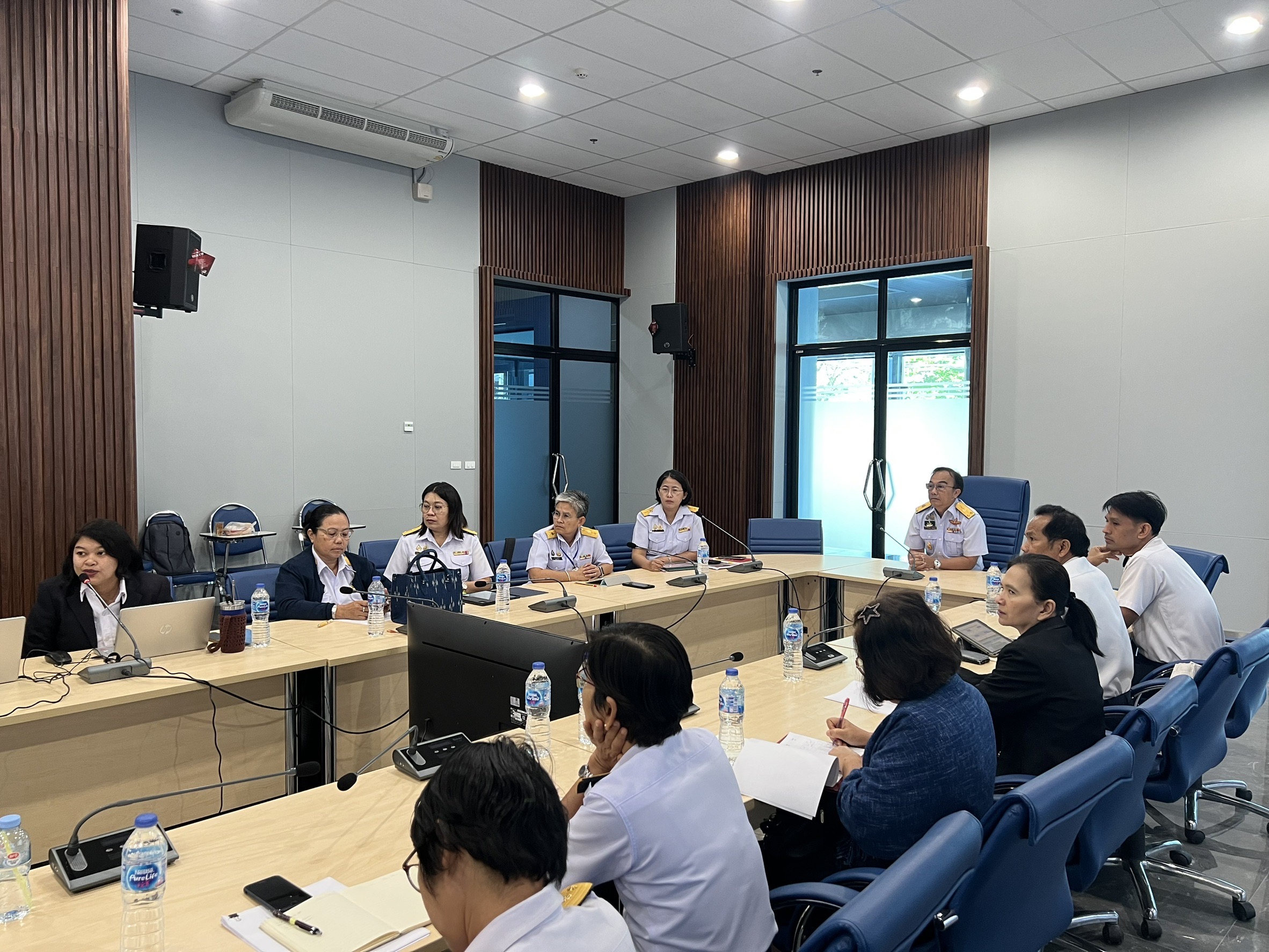 ประชุมชี้แจงการดำเนินงานจัดเก็บข้อมูลและประเมินผลการเพิ่มผลผลิตสัตว์น้ำด้วยวิธีประเมิน Catch per unit of effort (CPUE)