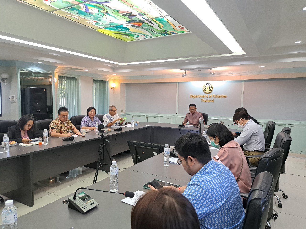 วันอังคารที่ 11 กุมภาพันธ์ พ.ศ. 2568 เวลา 09.30 น. การประชุมเตรียมการเพื่อเป็นเจ้าภาพจัดการประชุมระหว่างประเทศ The 5th International Technical and Conference and Exposition on Tilapia 