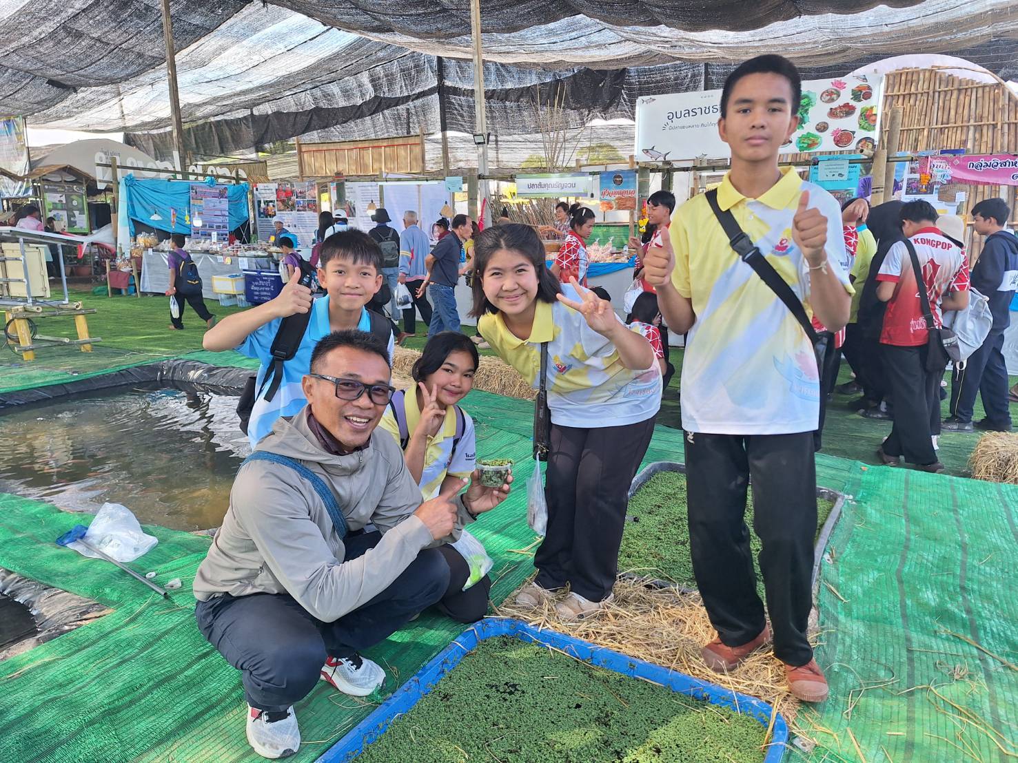 ประมงอุบลฯ จัดแสดงนิทรรศการความรู้ด้านการประมง งานเกษตรอีสานใต้ มหาวิทยาลัยอุบลราชธานี..คลิก