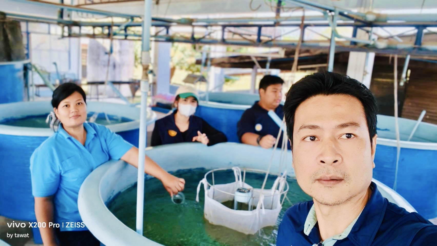 ตรวจประเมินโรงเพาะพันธุ์และอนุบาลสัตว์น้ำจืด ของ ศูนย์วิจัยและพัฒนาการเพาะเลี้ยงสัตว์น้ำจืดมหาสารคาม