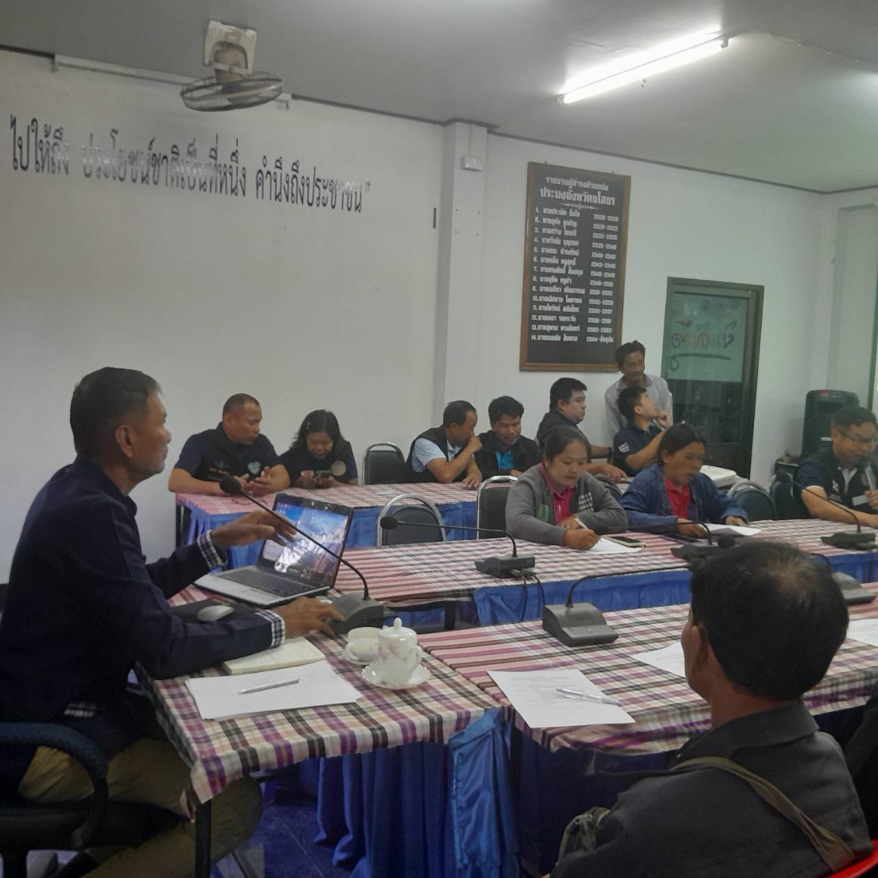 ประชุมเครือข่ายประมงอาสา พื้นที่จังหวัดยโสธร
