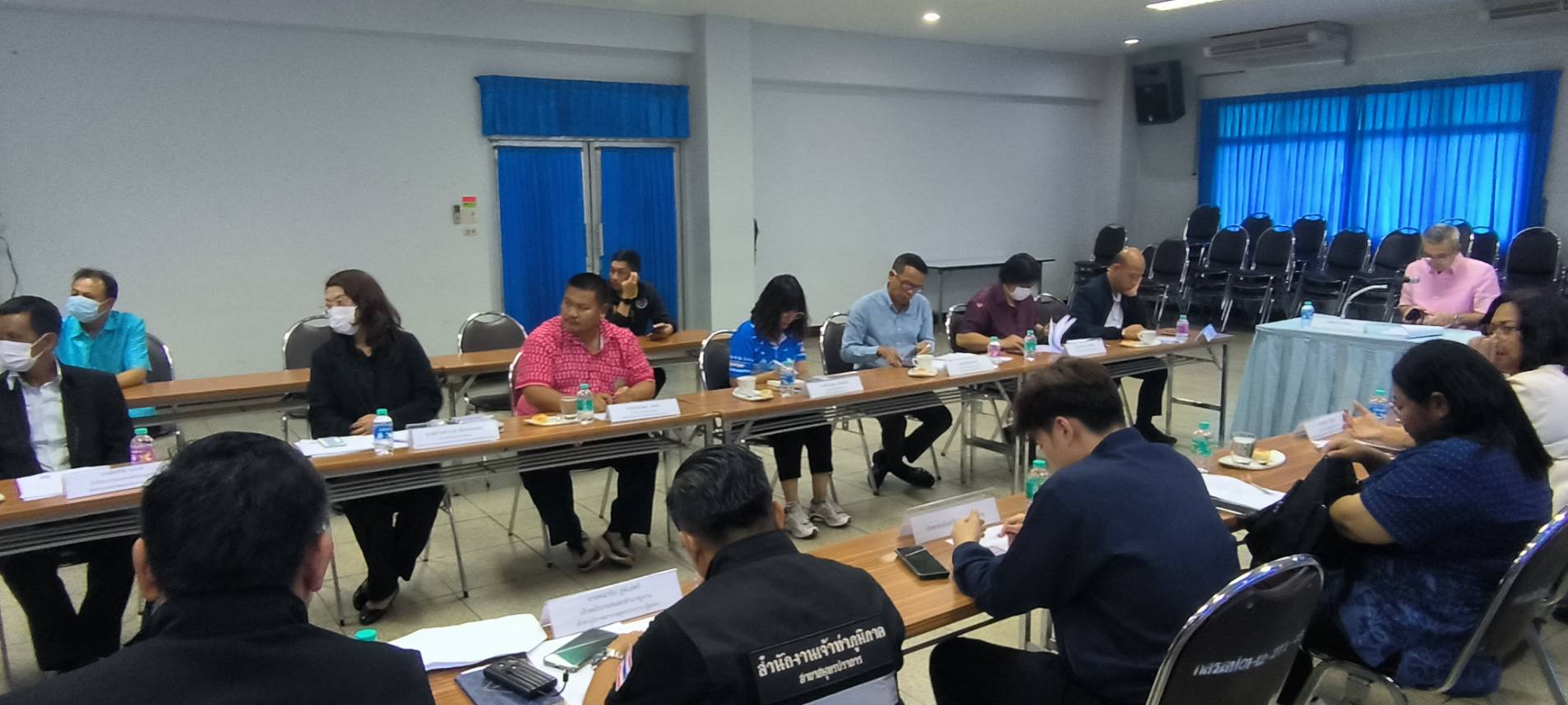 เข้าร่วมประชุมคณะทำงานศูนย์บริหารจัดการแรงงานประมงทะเลจังหวัดสมุทรปราการ