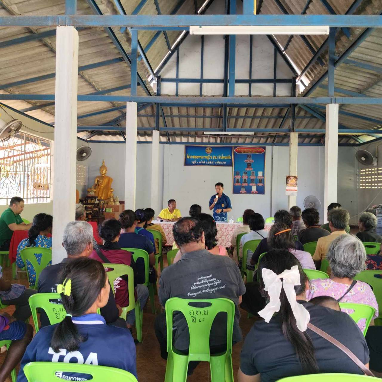ประชุมชี้แจงโครงการบริหารจัดการทรัพยากรประมง กิจกรรมบริหารจัดการทรัพยากรประมงน้ำจืดอำเภอขุขันธ์..คลิก