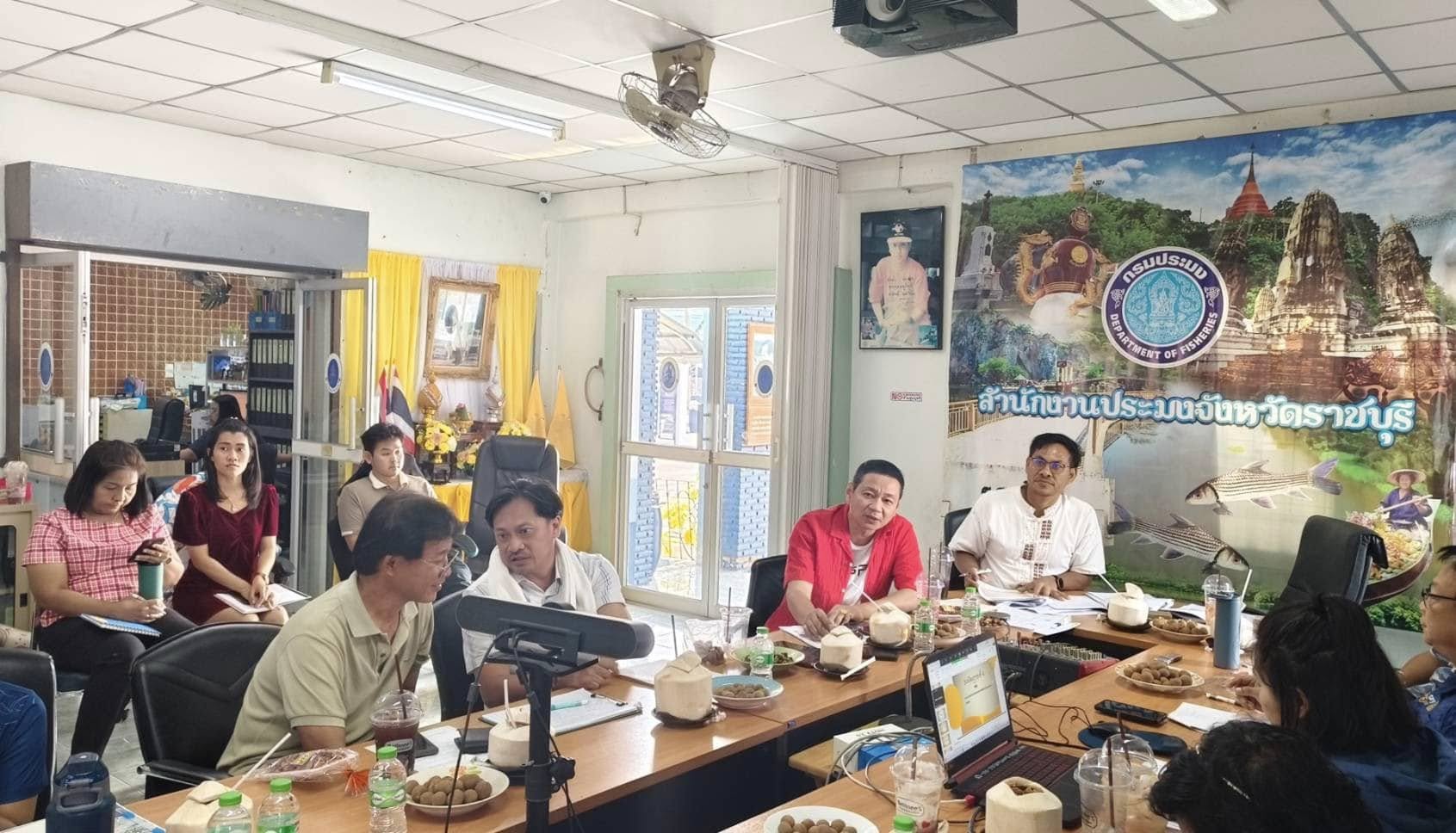 จัดประชุมคณะกรรมการและคณะทำงานจัดงานมหกรรมสัตว์น้ำสวยงาม 3 บุรี ครั้งที่ 1/2568..คลิก