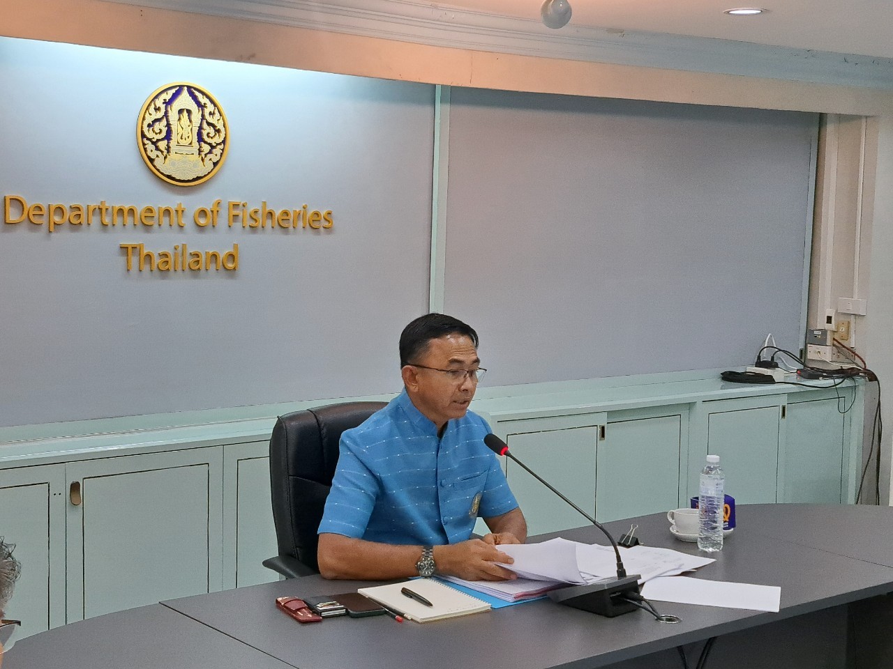 วันที่ 14 กุมภาพันธ์ 2568 เวลา 13.30 น.  การประชุมเตรียมการสำหรับการประชุมคณะทำงานด้านมหาสมุทรและการประมง ครั้งที่ 24 (The 24th Ocean and Fisheries Working Group หรือ The 24th OFWG) 
