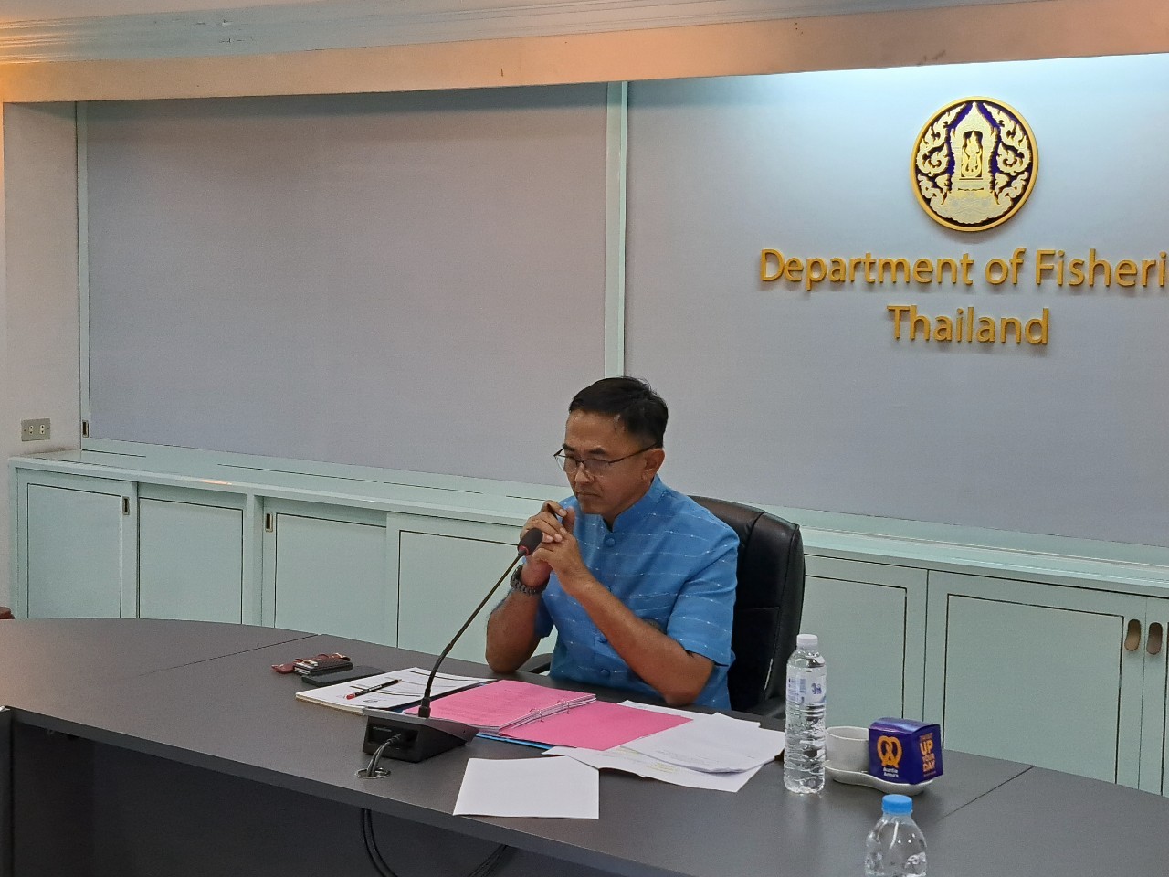 วันที่ 14 กุมภาพันธ์ 2568 เวลา 13.30 น.  การประชุมเตรียมการสำหรับการประชุมคณะทำงานด้านมหาสมุทรและการประมง ครั้งที่ 24 (The 24th Ocean and Fisheries Working Group หรือ The 24th OFWG) 