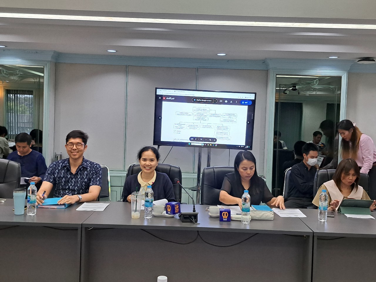 วันที่ 14 กุมภาพันธ์ 2568 เวลา 13.30 น.  การประชุมเตรียมการสำหรับการประชุมคณะทำงานด้านมหาสมุทรและการประมง ครั้งที่ 24 (The 24th Ocean and Fisheries Working Group หรือ The 24th OFWG) 