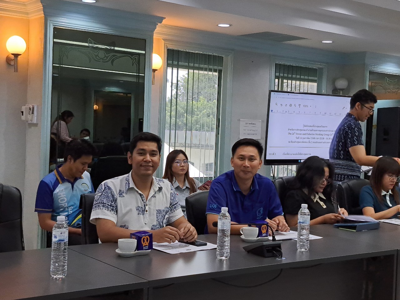 วันที่ 14 กุมภาพันธ์ 2568 เวลา 13.30 น.  การประชุมเตรียมการสำหรับการประชุมคณะทำงานด้านมหาสมุทรและการประมง ครั้งที่ 24 (The 24th Ocean and Fisheries Working Group หรือ The 24th OFWG) 