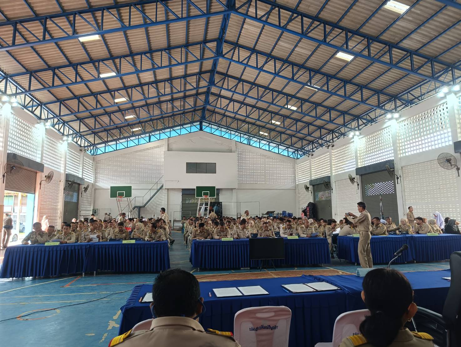 ภาพกิจกรรม เข้าร่วมประชุมกำนัน ผู้ใหญ่บ้าน ฯลฯ ครั้งที่ 2/2568 เพื่อรับฟังการสรุปผลการปฏิบัติงาน และข่าวประชาสัมพันธ์ต่างๆจากภาคส่วนราชการ..คลิก