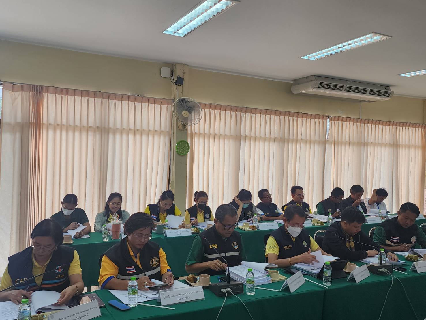ร่วมประชุมเพื่อตรวจติดตามความก้าวหน้าผลการดำเนินงานตามแผนการตรวจติดตาม
