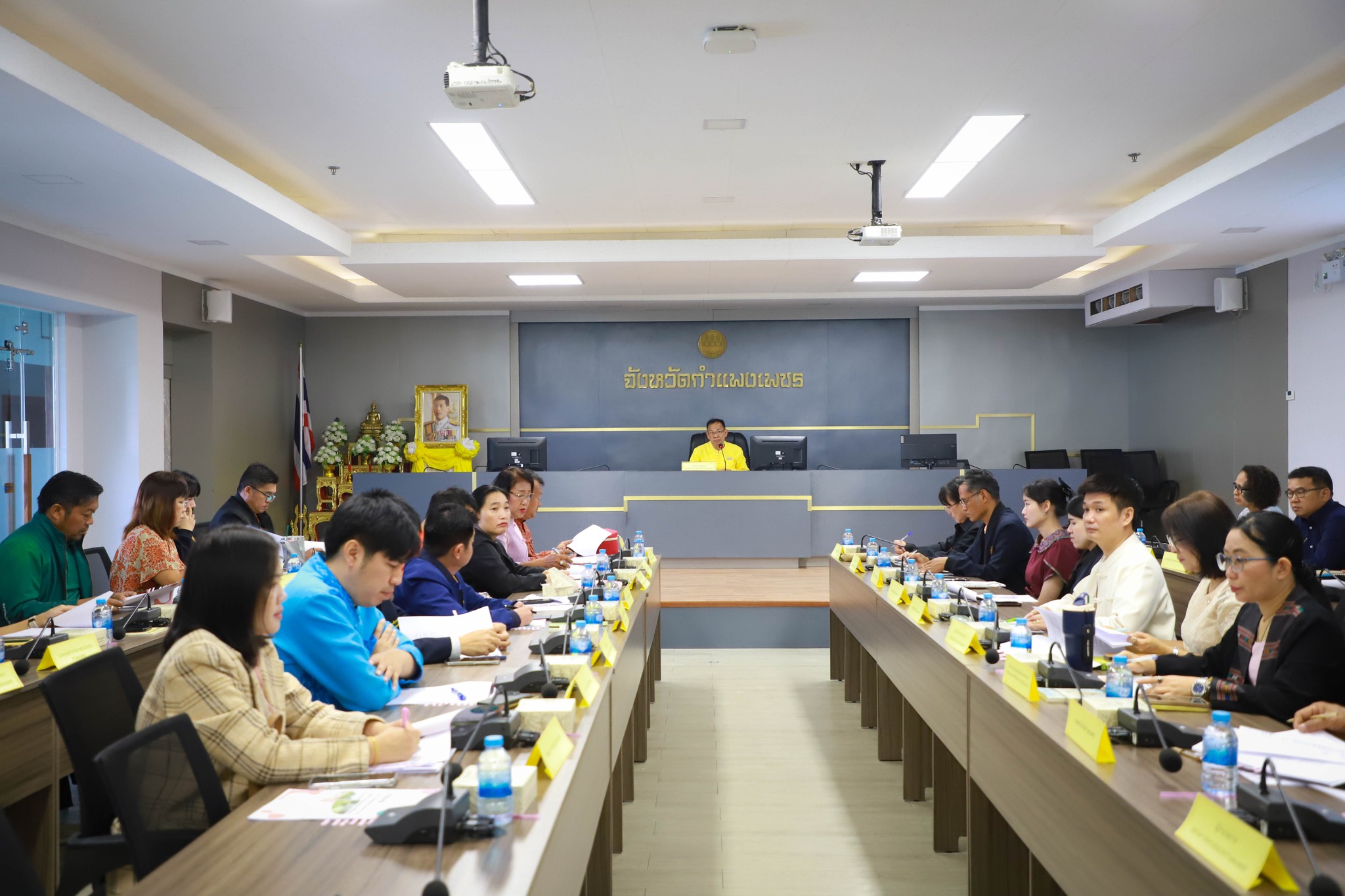 ประชุมคณะทำงทำงานส่งเสริมพัฒนาอาชีพและการตลาด ภายใต้ะอนุกรรมการนโยบายที่ดินจังหวัด (คทช.จังหวัด) ครั้งที่ ๒/๒๕๖๘