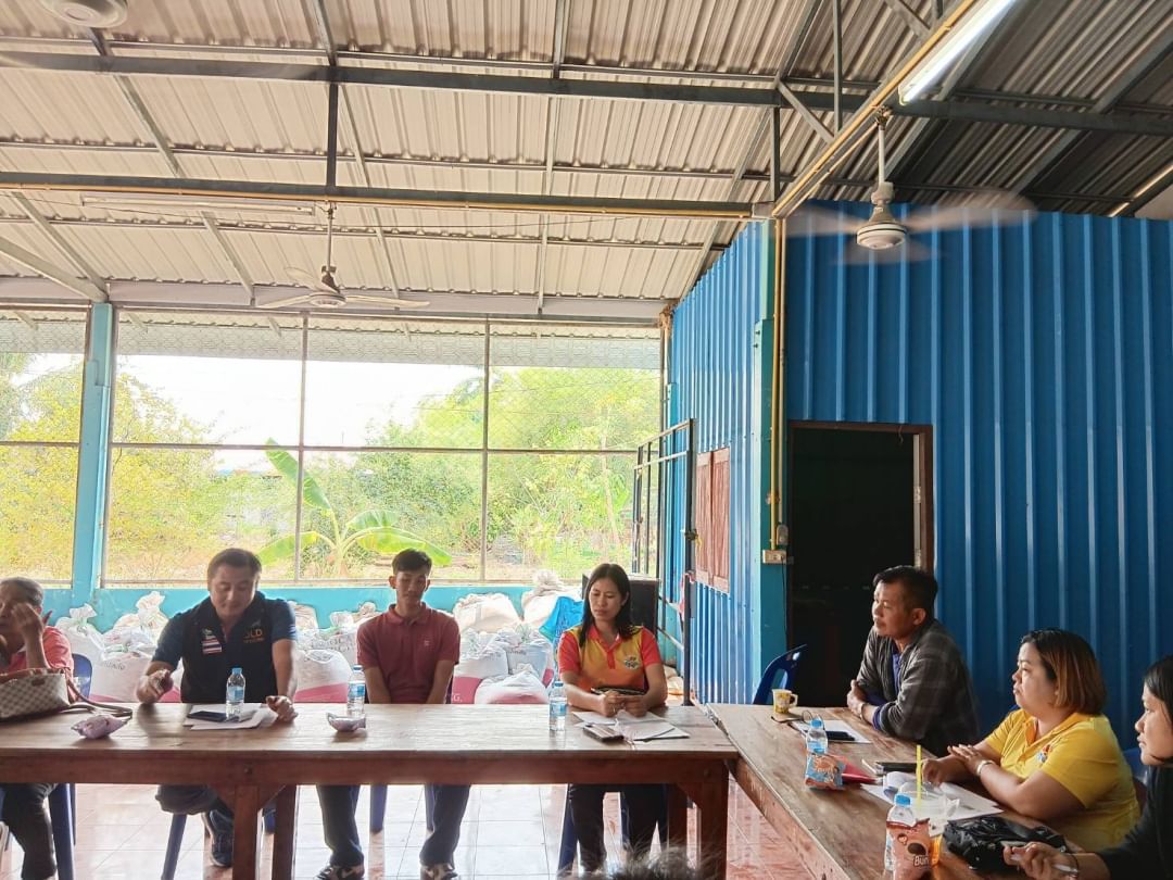 ประชุมการดำเนินโครงการ ขับเคลื่อนการเกษตรระดับหมู่บ้าน สู่การผลิตสินค้าเกษตรมูลค่าสูง ระดับอำเภอ ประจำปีงบประมาณ 2568..คลิก