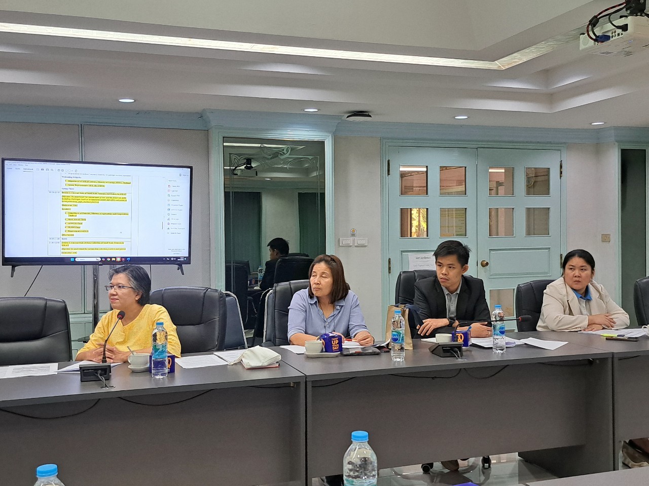 วันที่ 20 กุมภาพันธ์ 2568 เวลา 14.30 น. การประชุมหารือโครงการ Workshop on Small Scale Marine Fisheries Data Collection for Fisheries Management in ASEAN ร่วมกับกรมอาเซียน..คลิก