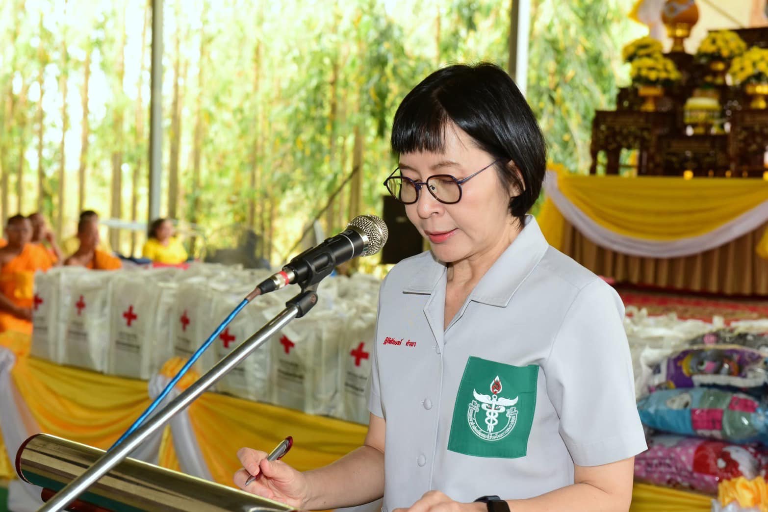 ร่วมจัดกิจกรรมออกให้บริการประชาชนในโครงการปกป้องและเชิดชูสถาบันพระมหากษัตริย์และหน่วยบำบัดทุกข์บำรุงสุขสร้างรอยยิ้มให้ประชาชนจังหวัดราชบุรี (จังหวัดเคลื่อนที่)..คลิก