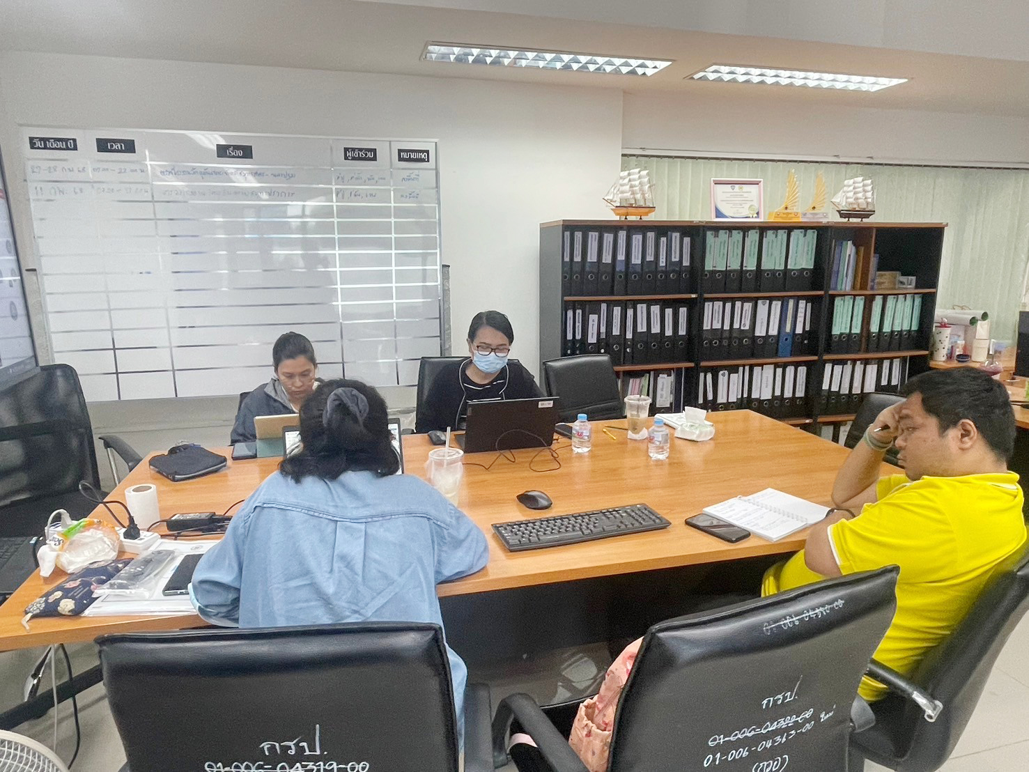 กวอ. จัดประชุมความก้าวหน้าในการพัฒนาระบบ HAZDOF