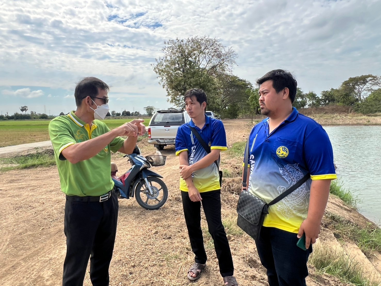 ร่วมสร้างแหล่งอาหารธรรมชาติ 3แหล่งน้ำในอำเภอแสวงหา เพื่อเป็นการเตรียมความพร้อมของแหล่งน้ำก่อนปล่อยพันธุ์สัตว์น้ำตามโครงการบริหารจัดการทรัพยากรประมง