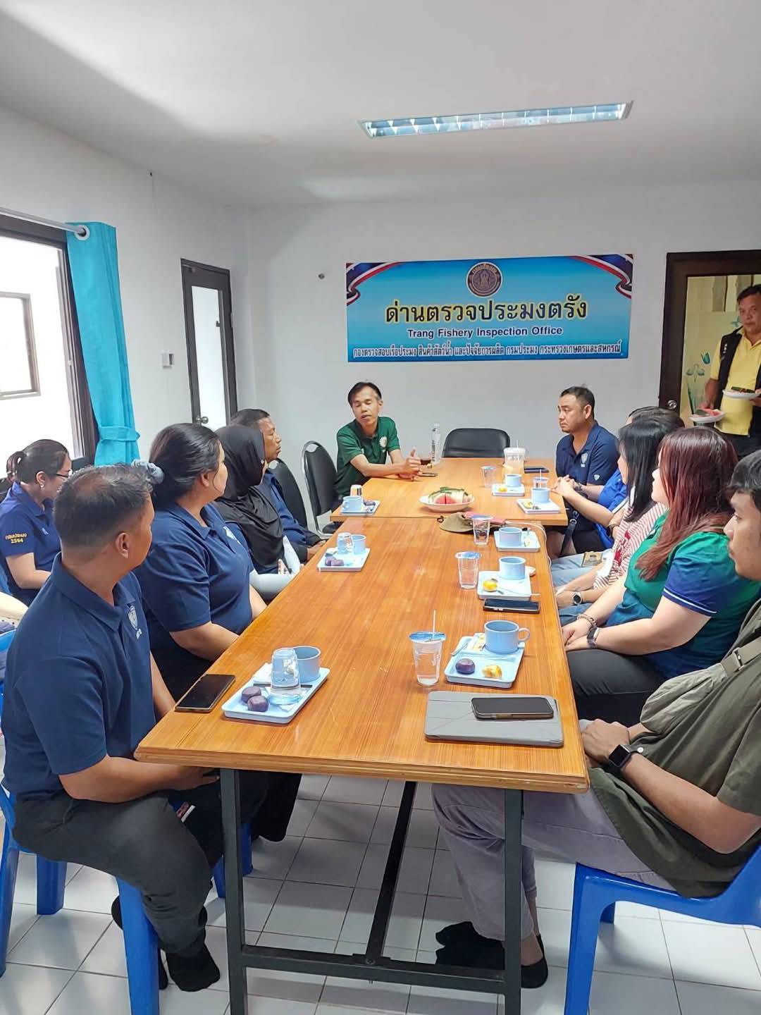 #ยินดีปรีดามีผู้มาเยี่ยมเยือน....ด่านตรวจประมงตรังยินดีต้อนรับทุกท่านที่มาเยือน
