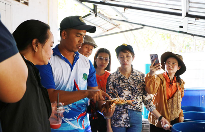 สำนักงานประมงจังหวัดขอนแก่น ศึกษาดูงานศูนย์ศึกษาการพัฒนาอ่าวคุ้งกระเบนฯ..คลิก