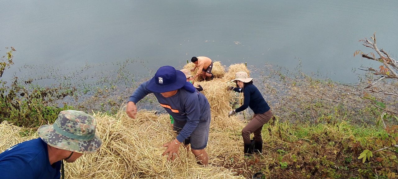 การเพิ่มผลผลิตสัตว์น้ำในแหล่งน้ำชุมชน