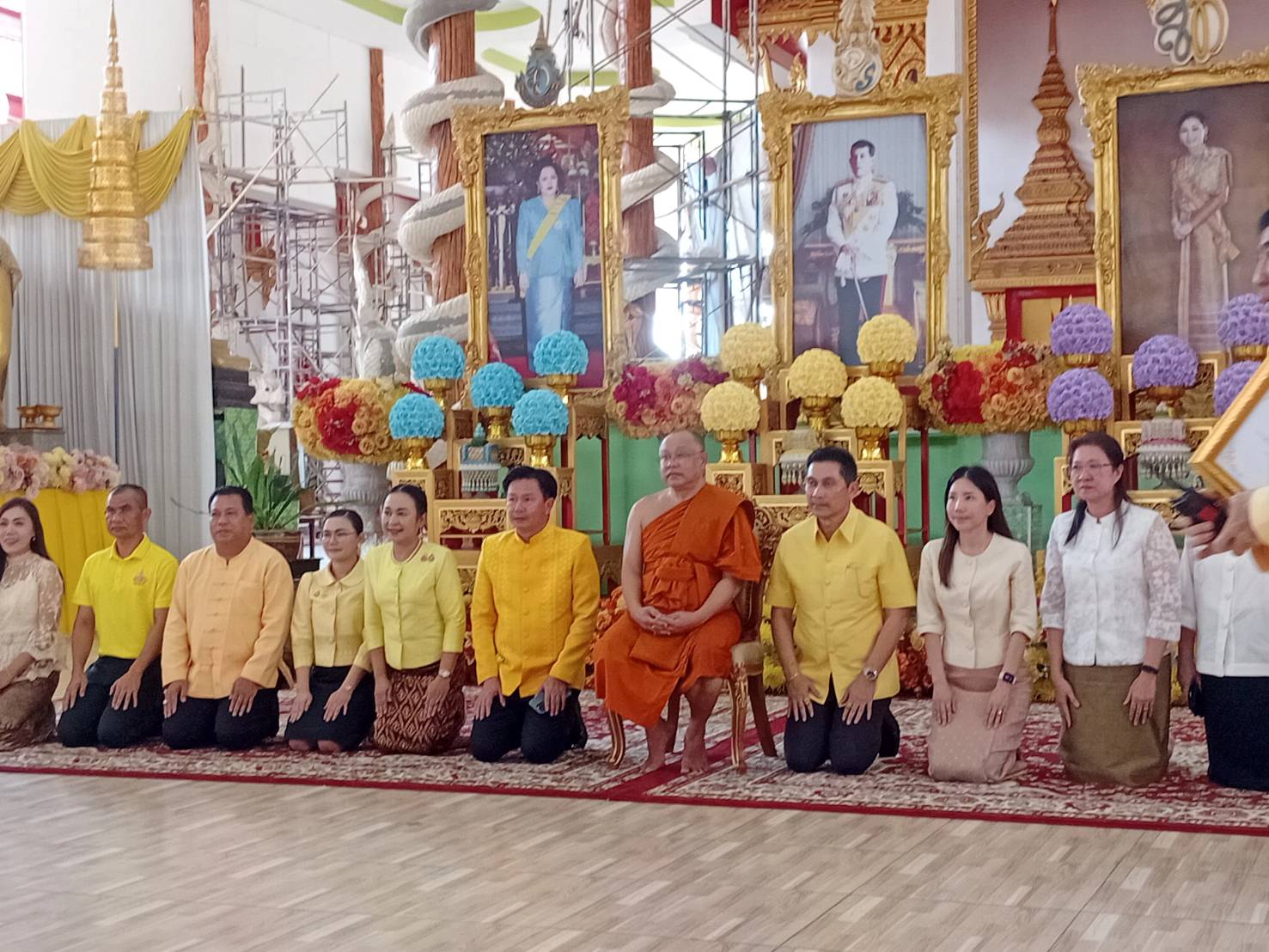 พิธีเจริญพระพุทธมนต์ถวายพระพรชัยมงคลแด่ พระบาทสมเด็จพระเจ้าอยู่หัว และพระบรมวงศานุวงศ์ ประจำปีพุทธศักราช 2568 ครั้งที่ 2..คลิก