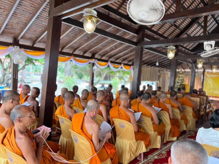 ประมงอำเภอเขาชัยสน เข้าร่วมพิธีเจริญพระพุทธมนต์ ถวายพระพรชัยมงคลแด่พระบาทสมเด็จพระเจ้าอยู่หัว และพระบรมวงศานุวงศ์ ประจำปีพุทธศักราช 2568 ณ วัดพระบรมธาตุเจดีย์เขียนบางแก้ว ตำบลจองถนน  อำเภอเขาชัยสน จังหวัดพัทลุง..คลิก