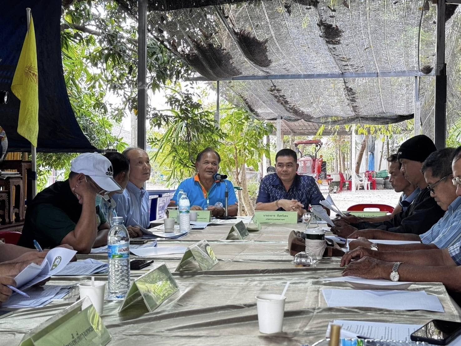สำนักงานประมงพื้นที่กรุงเทพมหานครเข้าร่วมประชุมคณะกรรมการเครือข่าย ศพก. และแปลงใหญ่ ระดับกรุงเทพมหานคร ครั้งที่ 2/2568