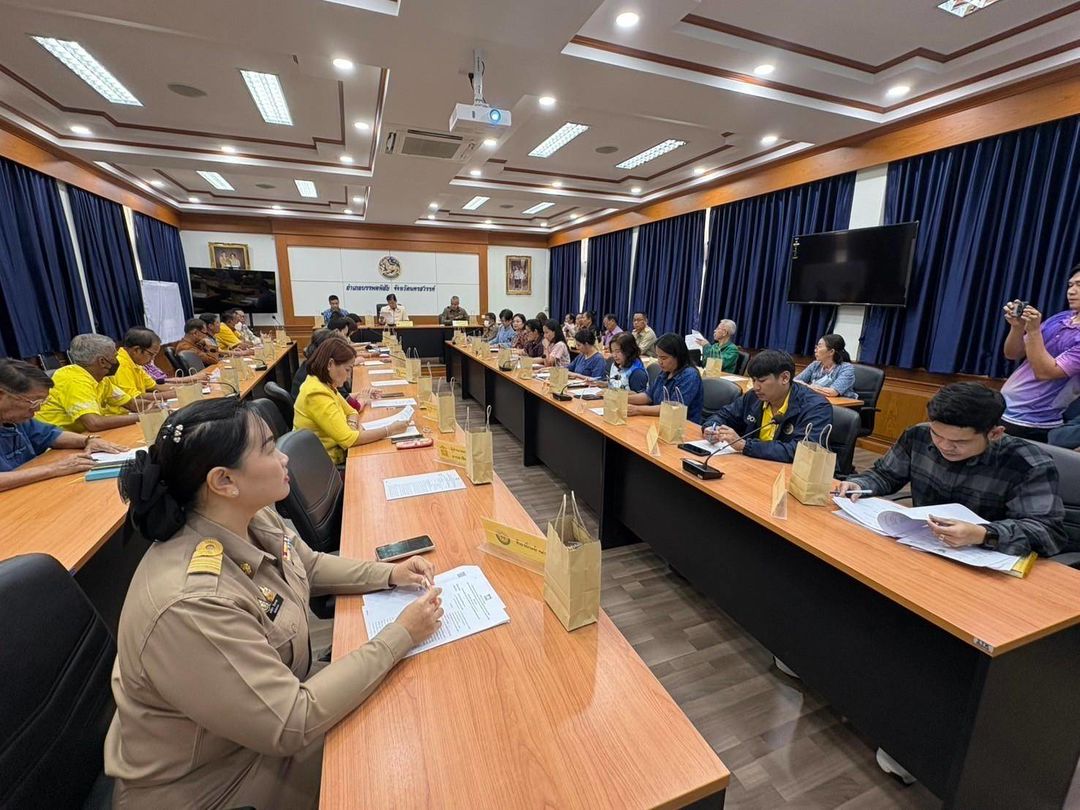 ประมงอำเภอบรรพตพิสัย ร่วมประชุมหัวหน้าส่วนราชการประจำอำเภอ หัวหน้าหน่วยงานรัฐวิสาหกิจ ผู้บริหารองค์กรปกครองส่วนท้องถิ่น ผู้บริหารสถานศึกษา ประจำเดือนมีนาคม 2568..คลิก