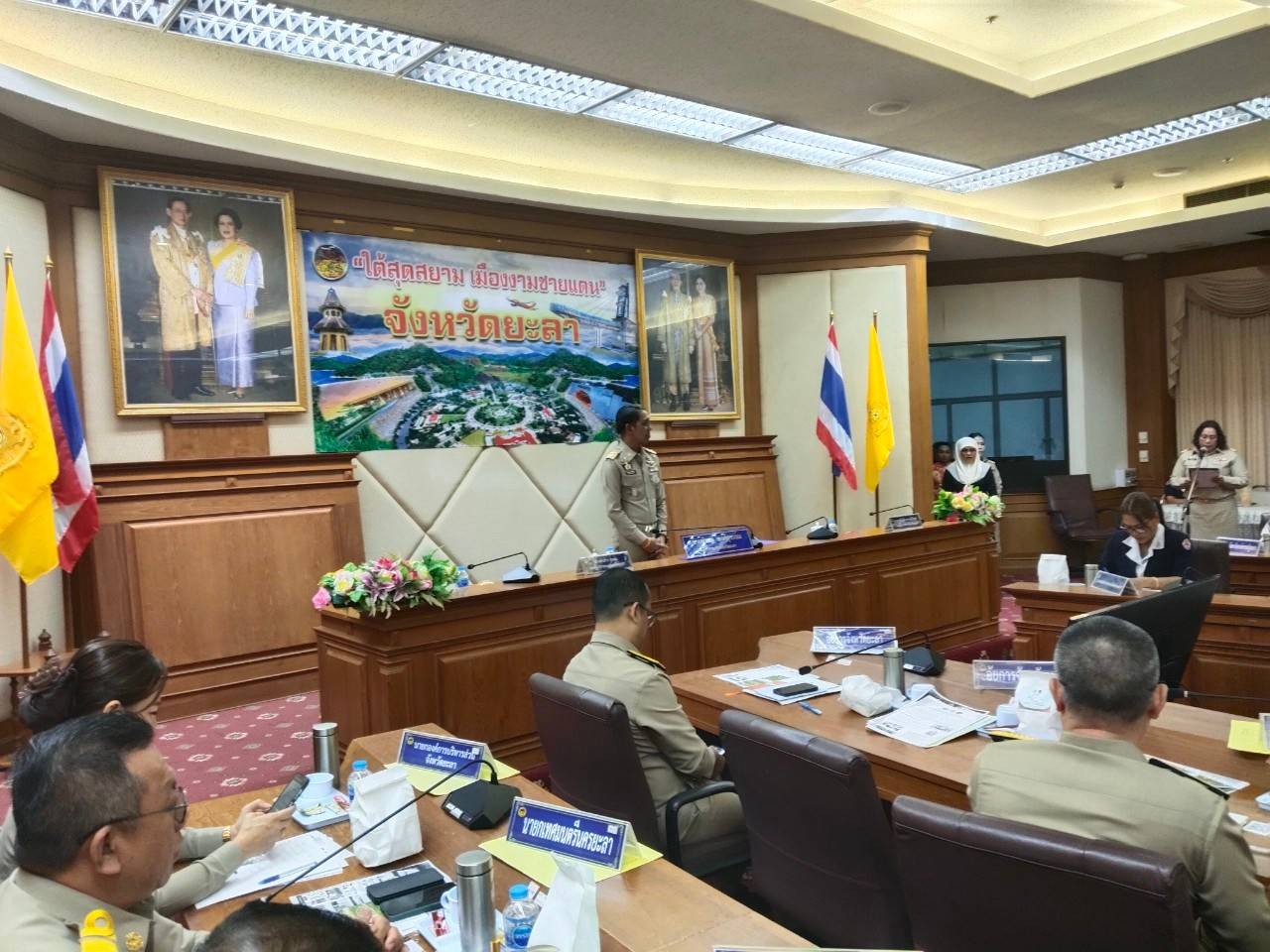 ภาพกิจกรรมประชุมคณะกรมการจังหวัดและหัวหน้าส่วนราชการครั้งที่ 2/2568