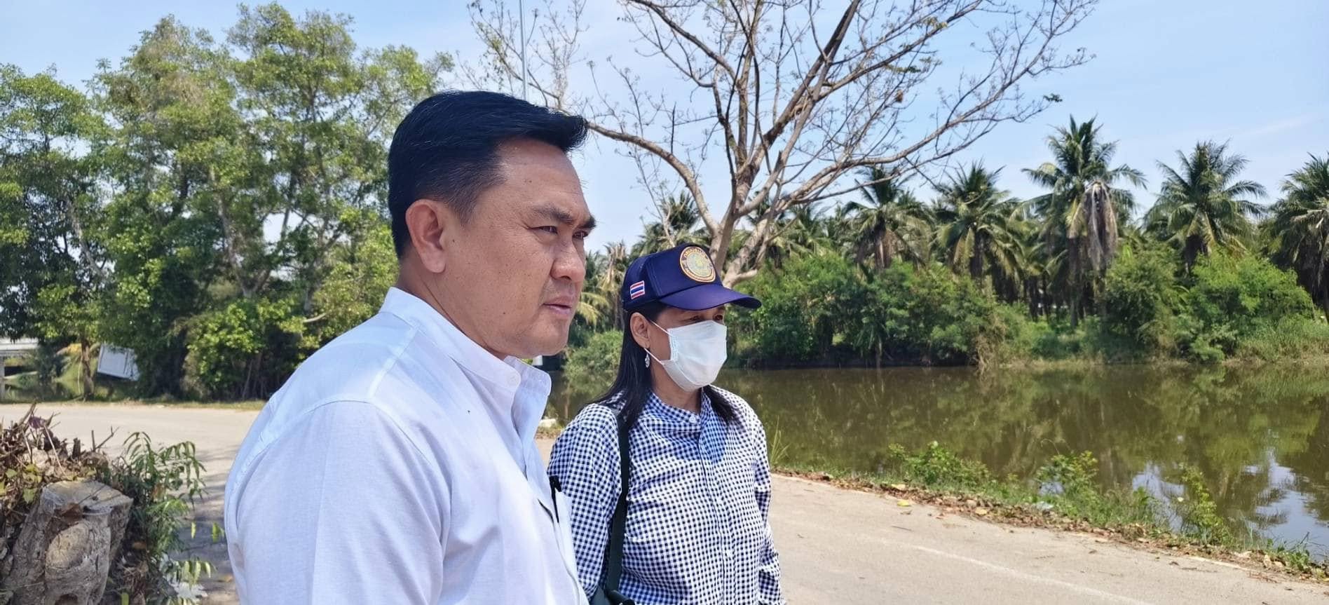 ลงพื้นที่ติดตามสถานการณ์การแพร่ระบาดของปลาหมอคางดำในพื้นที่จังหวัดราชบุรี..คลิก