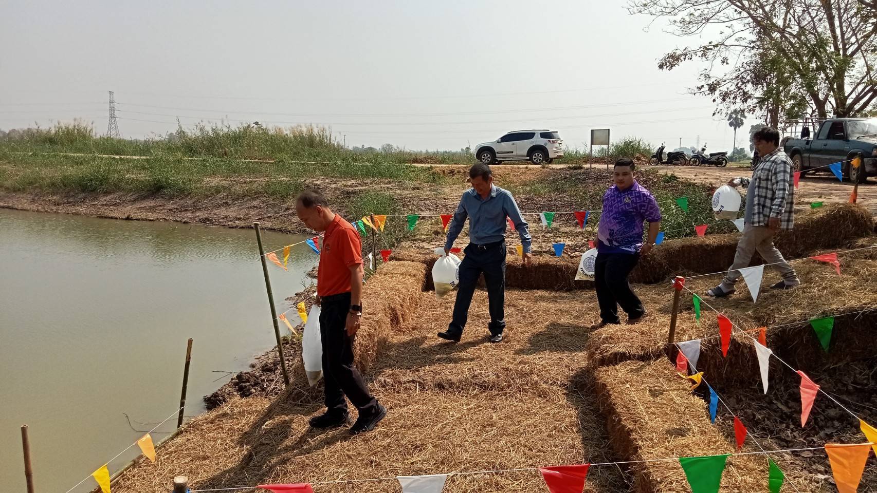 ปล่อยพันธุ์สัตว์น้ำ และอนุบาลสัตว์น้ำเพื่อเป็นรายได้ในโครงการธนาคารสินค้าเกษตร ประจำปีงบประมาณ พ.ศ.2568 