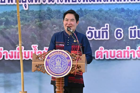 รมช.อัครา ปล่อยพันธุ์สัตว์น้ำจืดเศรษฐกิจ 7 ชนิด  ฟื้นฟูทรัพยากรประมงในอ่างเก็บน้ำห้วยแม่ตุ้ม จังหวัดพะเยา มุ่งสร้างความมั่นคงทางอาหาร ยกระดับเศรษฐกิจฐานรากอย่างยั่งยืน